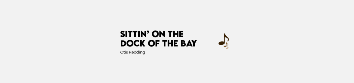 Sittin' On The Dock Of The Bay Ukulele Chords by Otis Redding